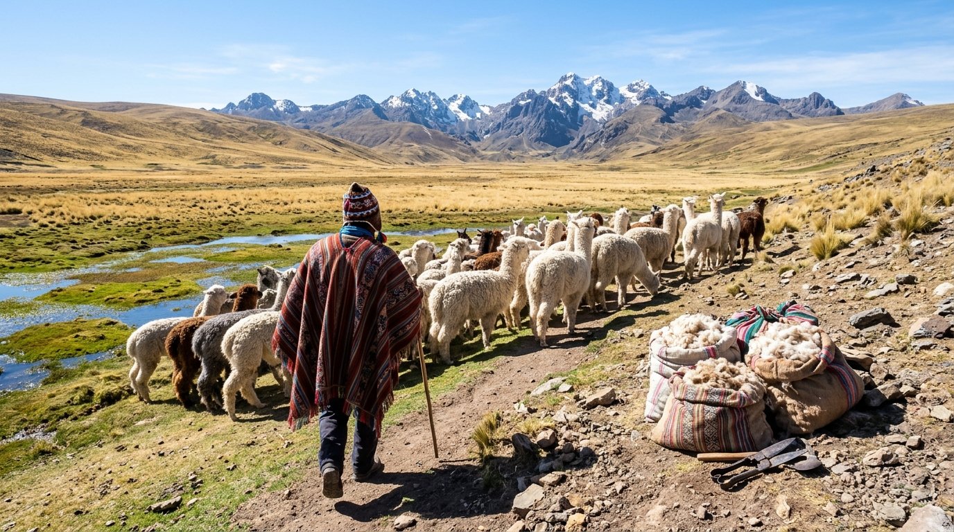 Cadena de fibra de alpaca ante el impacto de El Niño